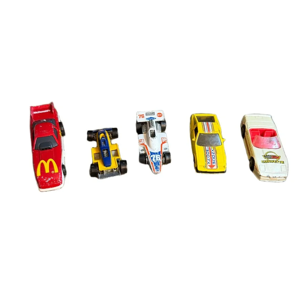 Vintage Diecast Car Lot Hot‎ Wheels Matchbox Nissan 300ZX Corvette McDonalds 5pc
